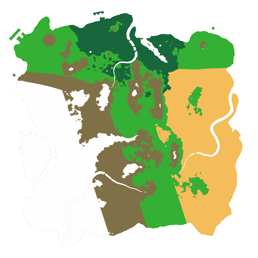 Biome Rust Map: Custom Map