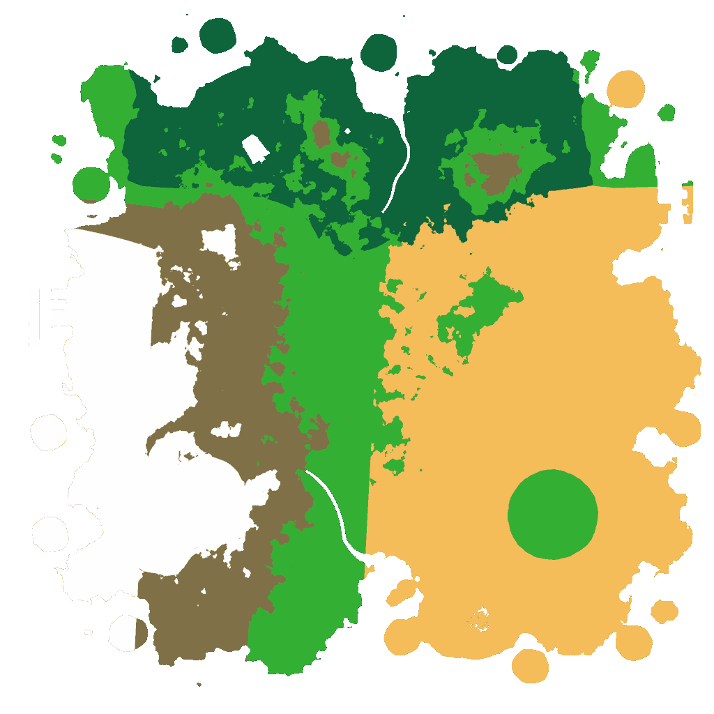 Biome Rust Map: Custom Map