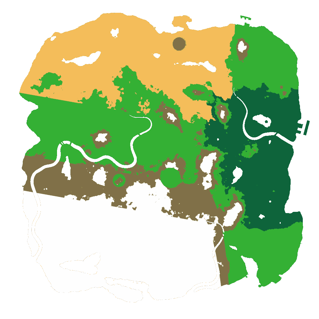 Biome Rust Map: Custom Map