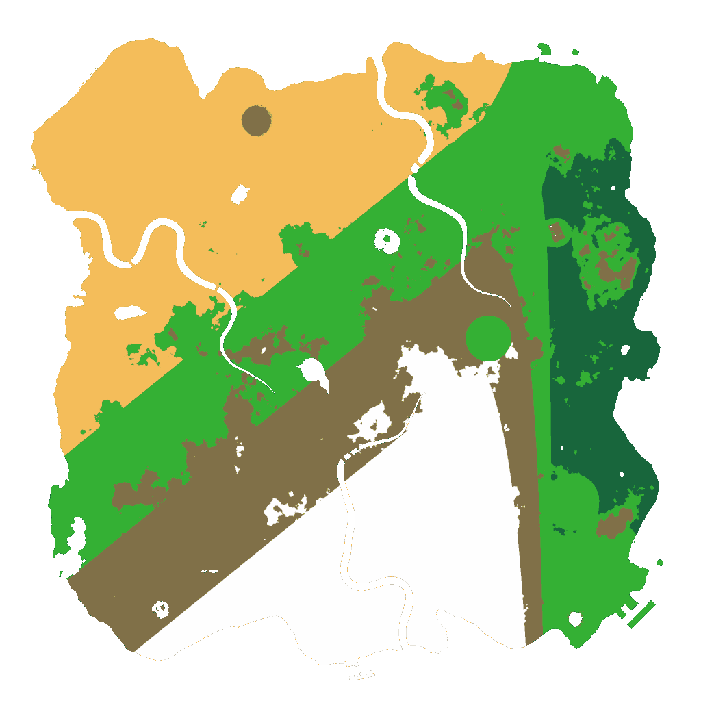 Biome Rust Map: Custom Map