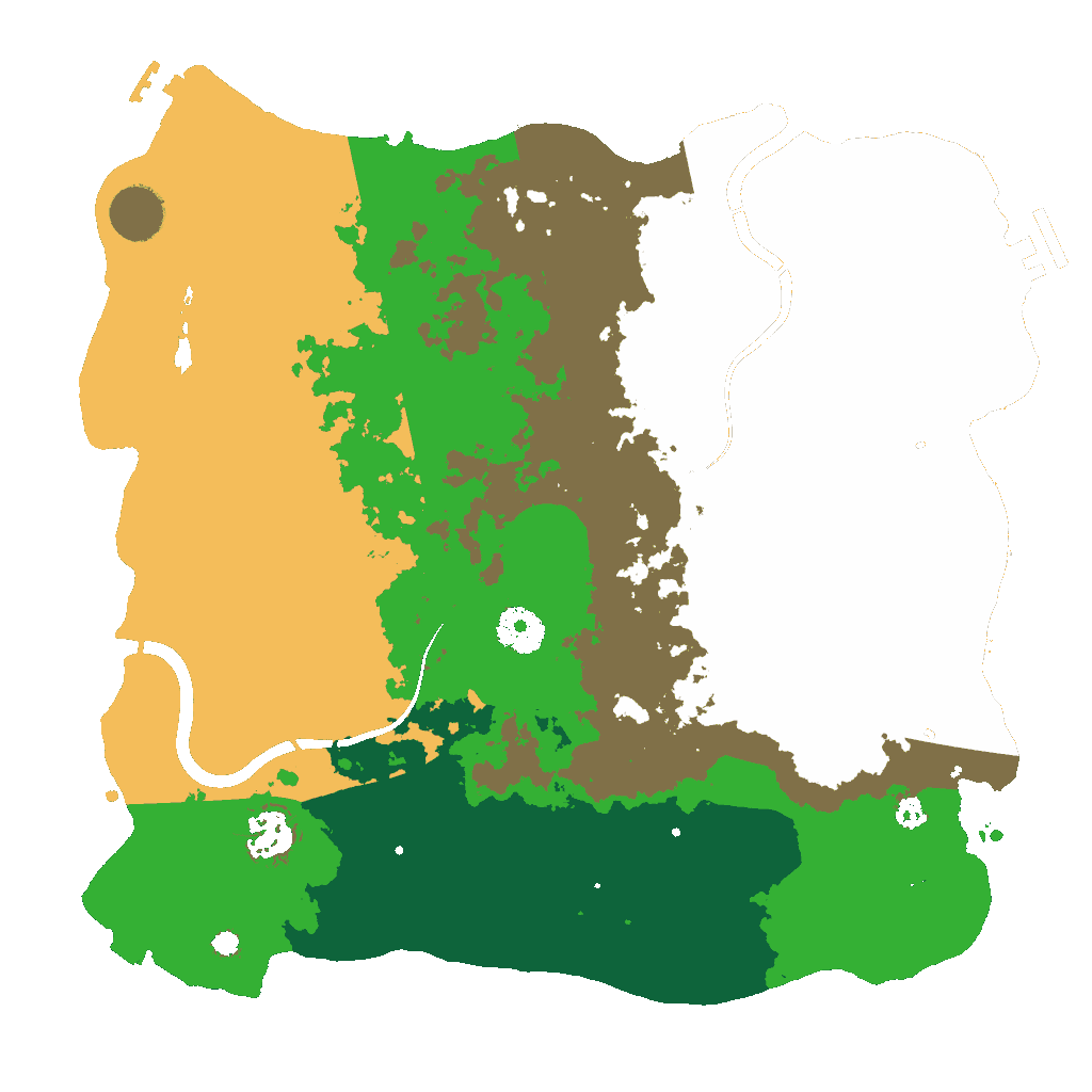 Biome Rust Map: Custom Map