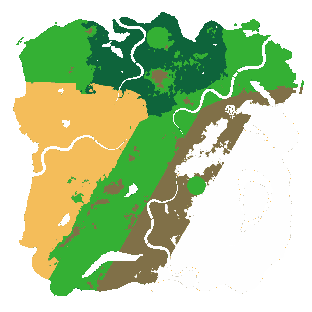 Biome Rust Map: Custom Map