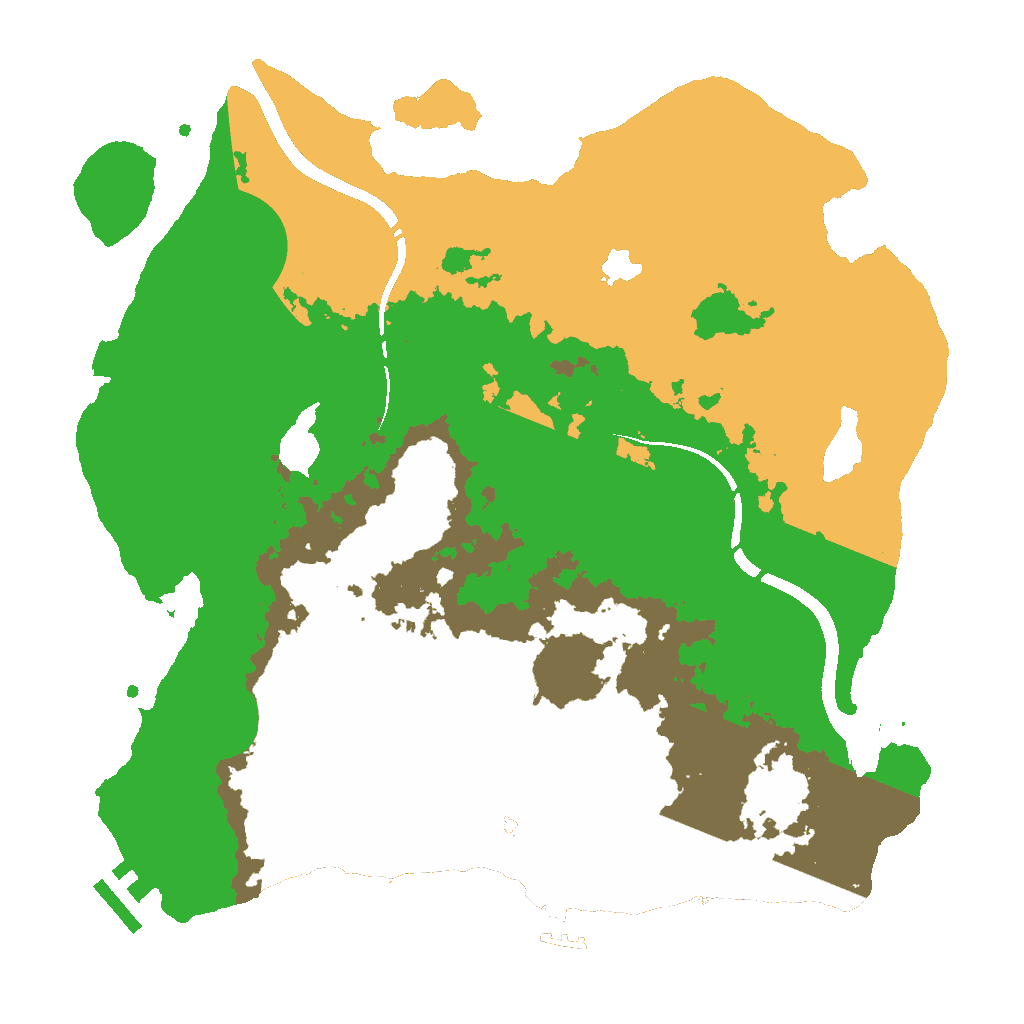 Biome Rust Map: Custom Map