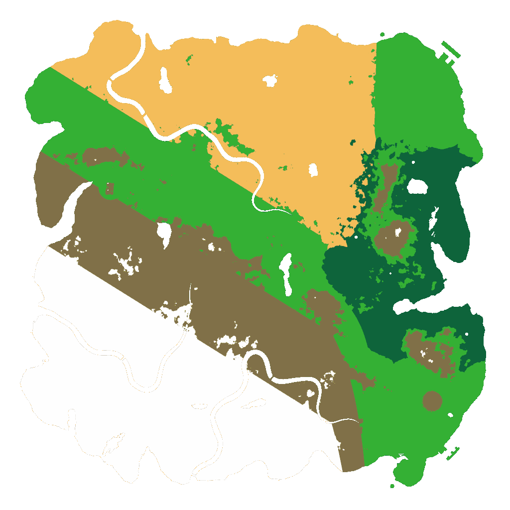 Biome Rust Map: Custom Map