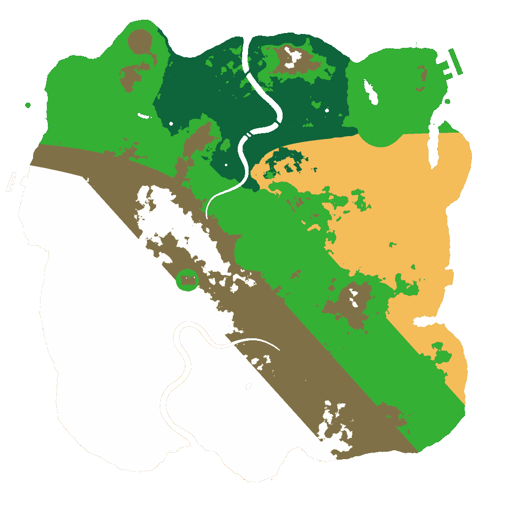 Biome Rust Map: Custom Map