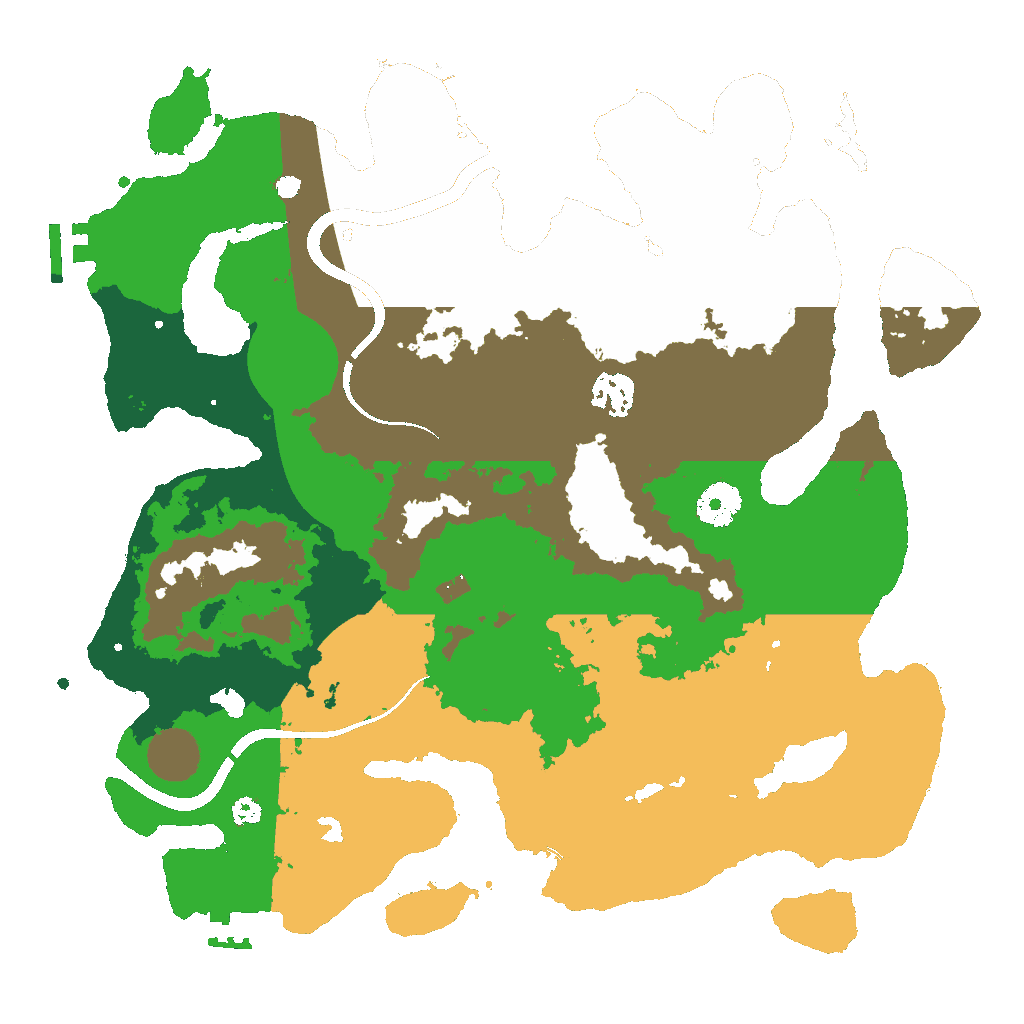 Biome Rust Map: Custom Map