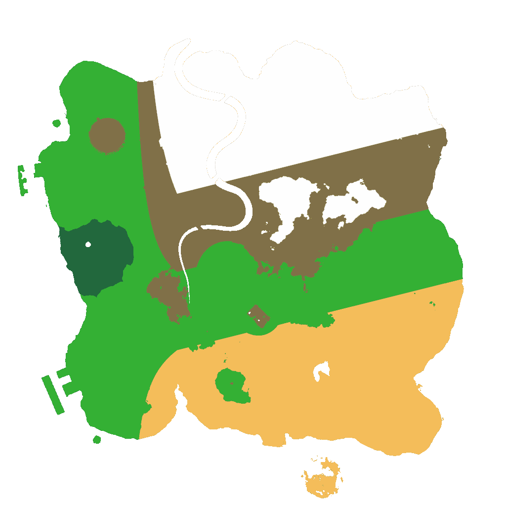 Biome Rust Map: Custom Map