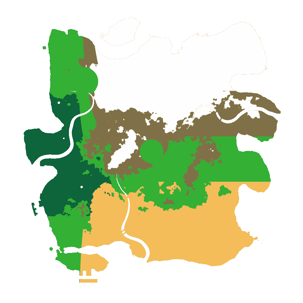 Biome Rust Map: Custom Map