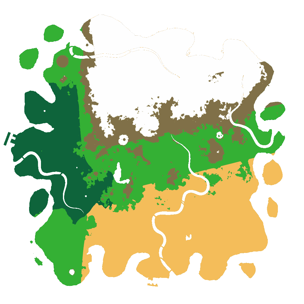 Biome Rust Map: Custom Map
