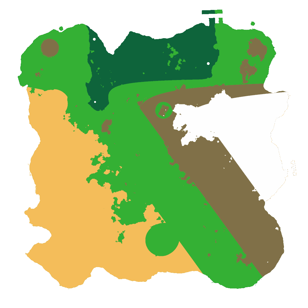 Biome Rust Map: Custom Map