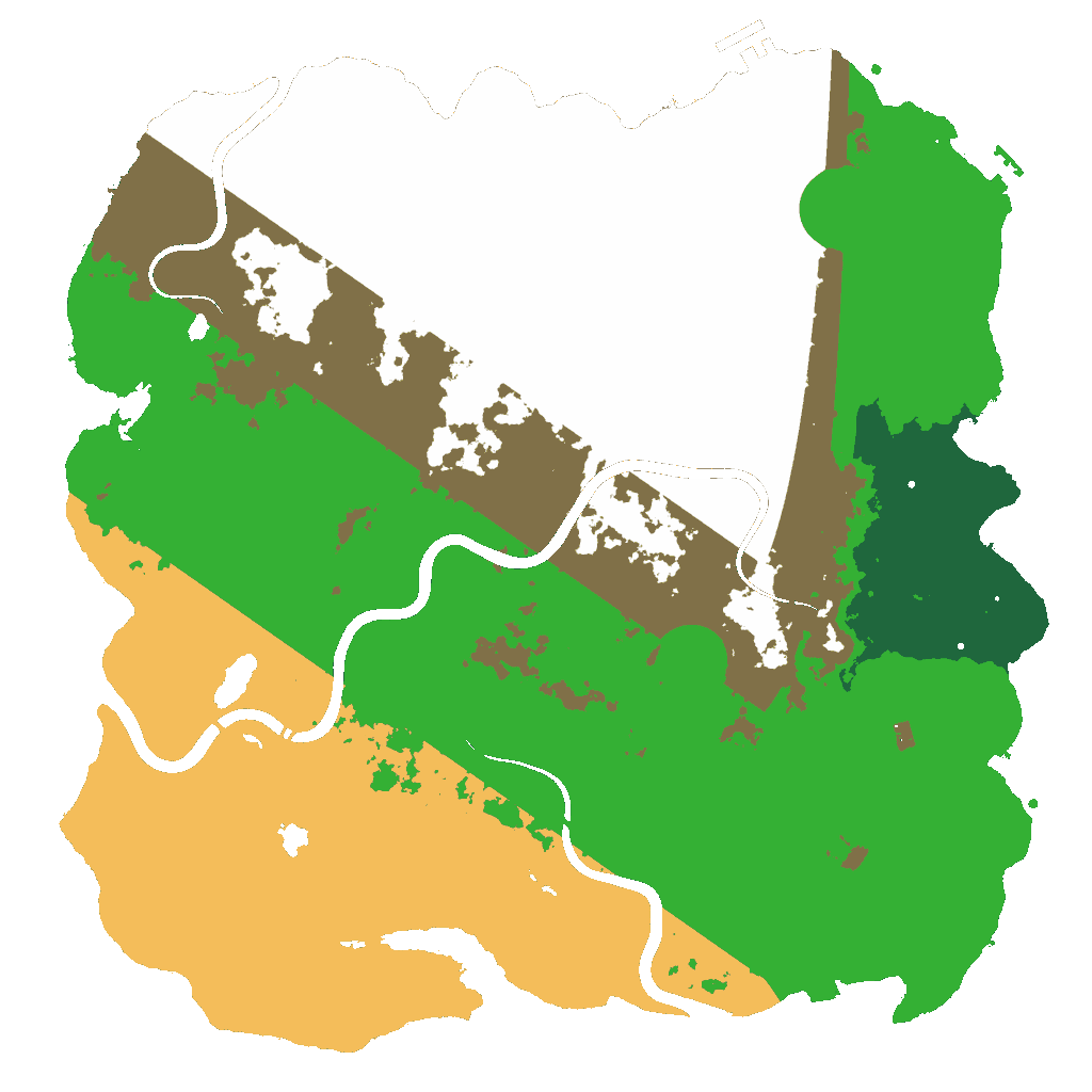 Biome Rust Map: Custom Map