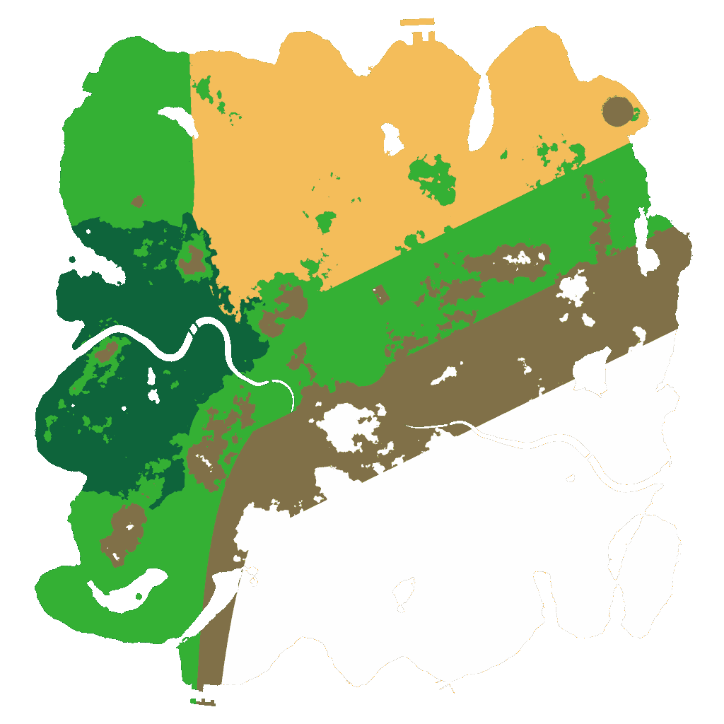 Biome Rust Map: Custom Map