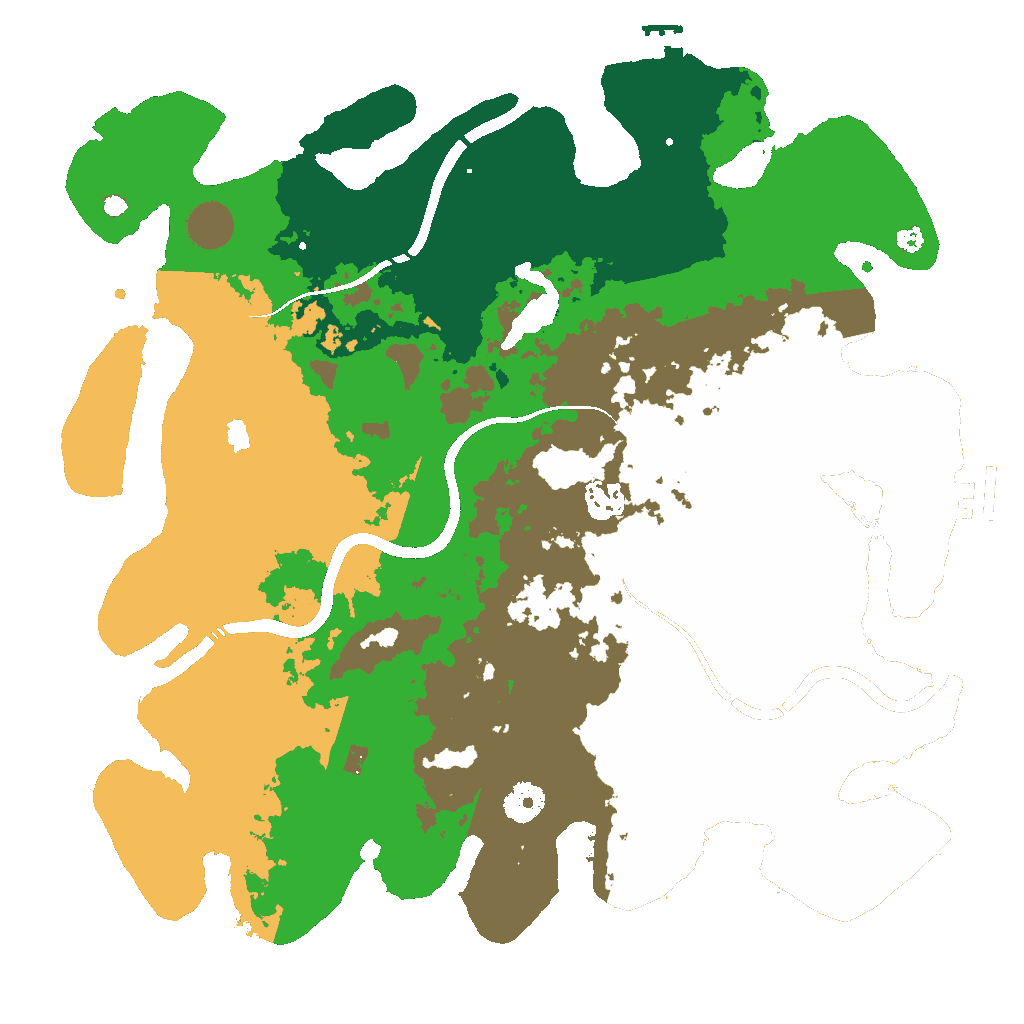 Biome Rust Map: Custom Map