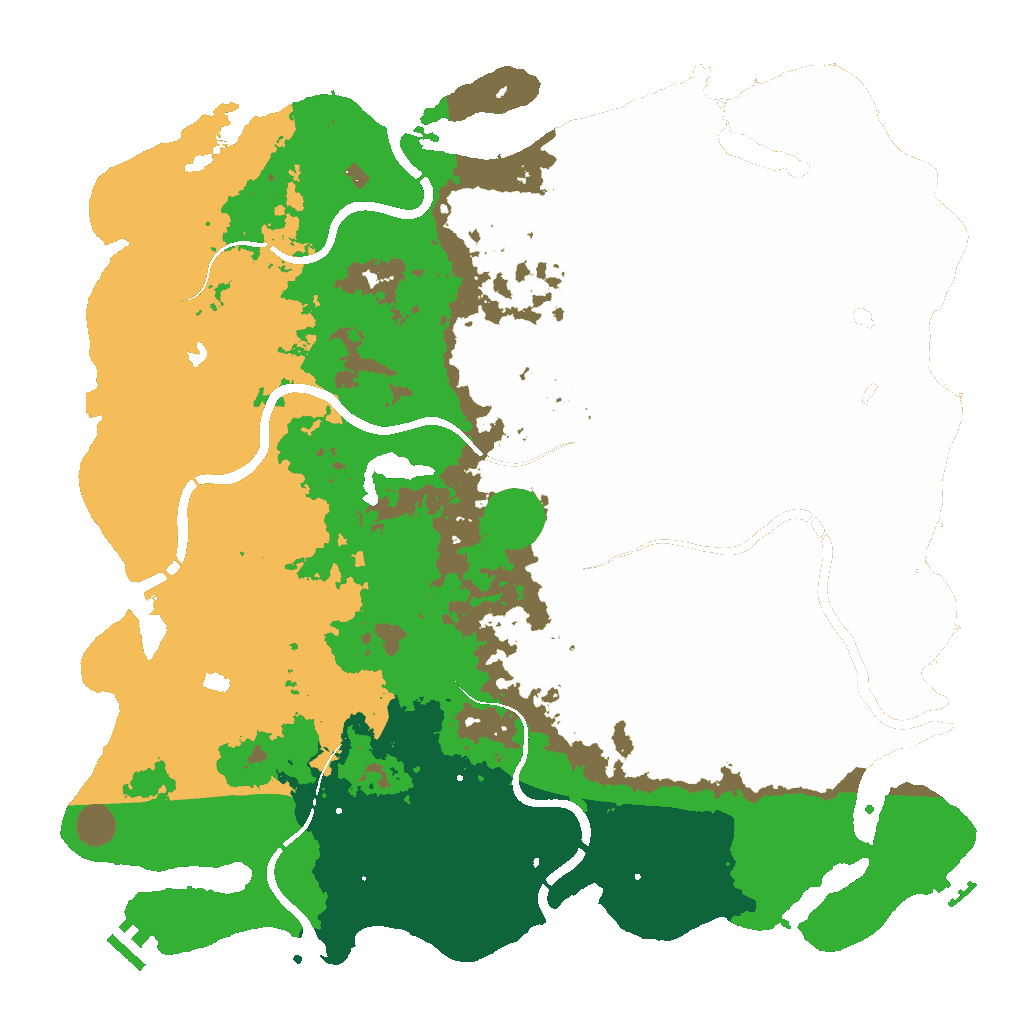 Biome Rust Map: Custom Map