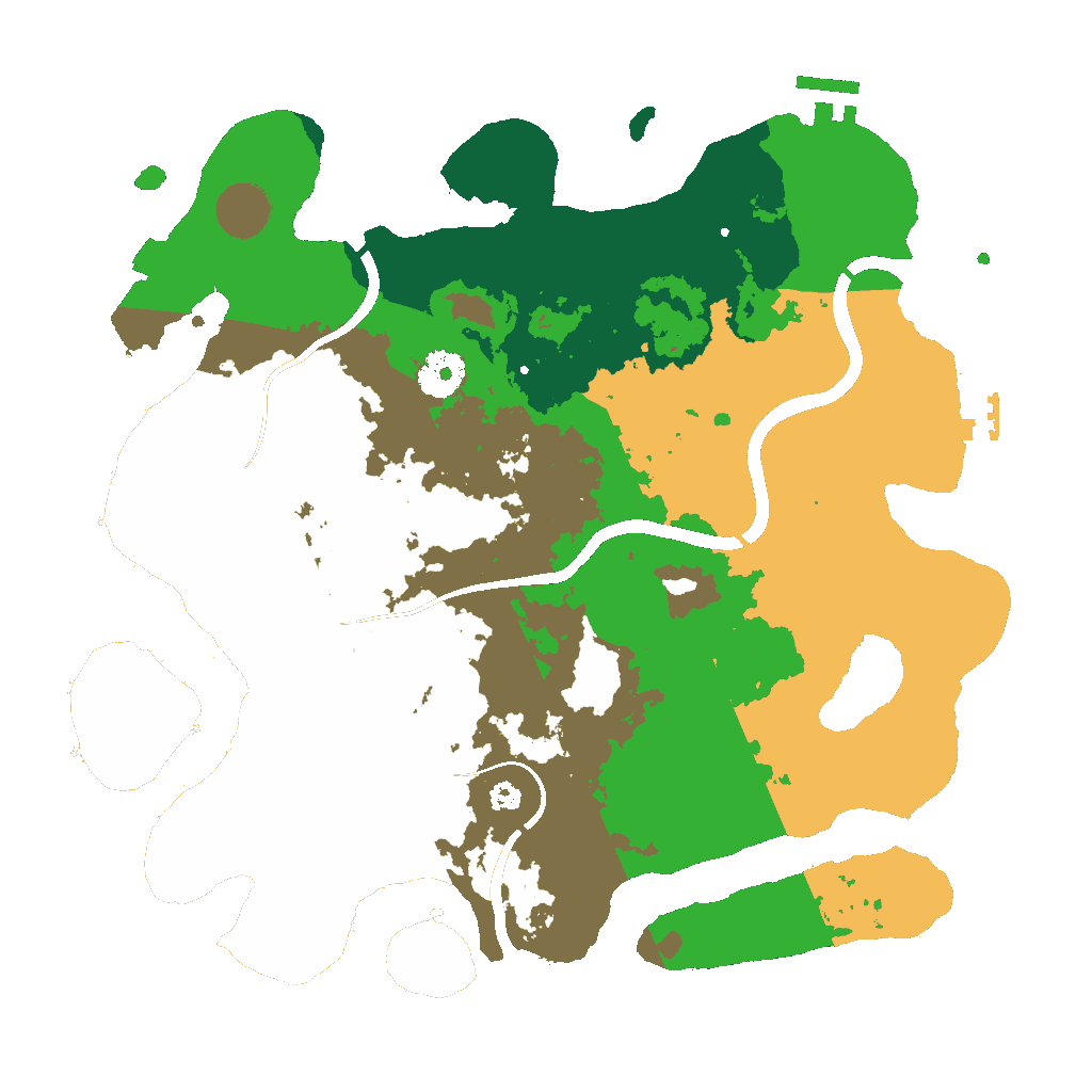 Biome Rust Map: Custom Map