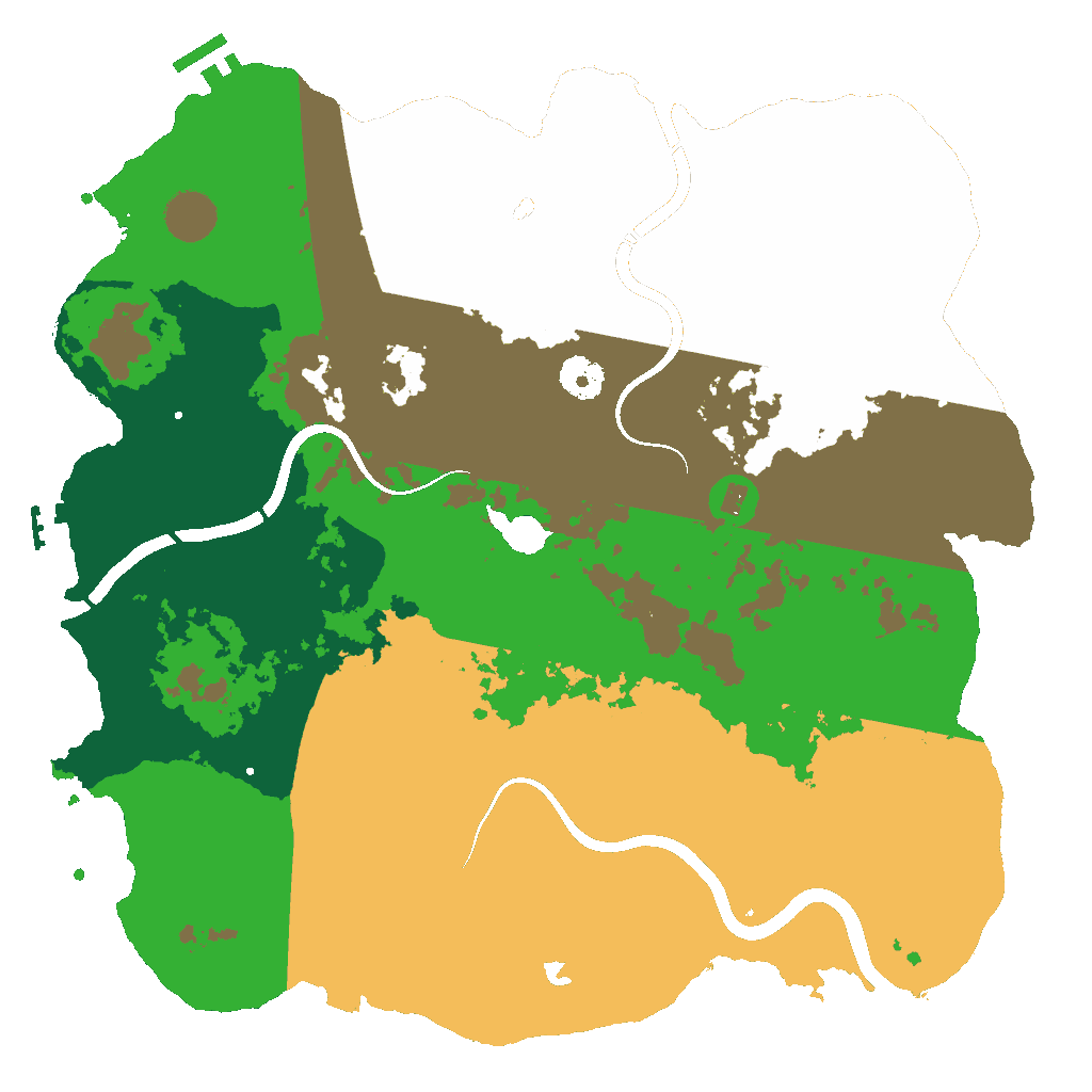 Biome Rust Map: Custom Map