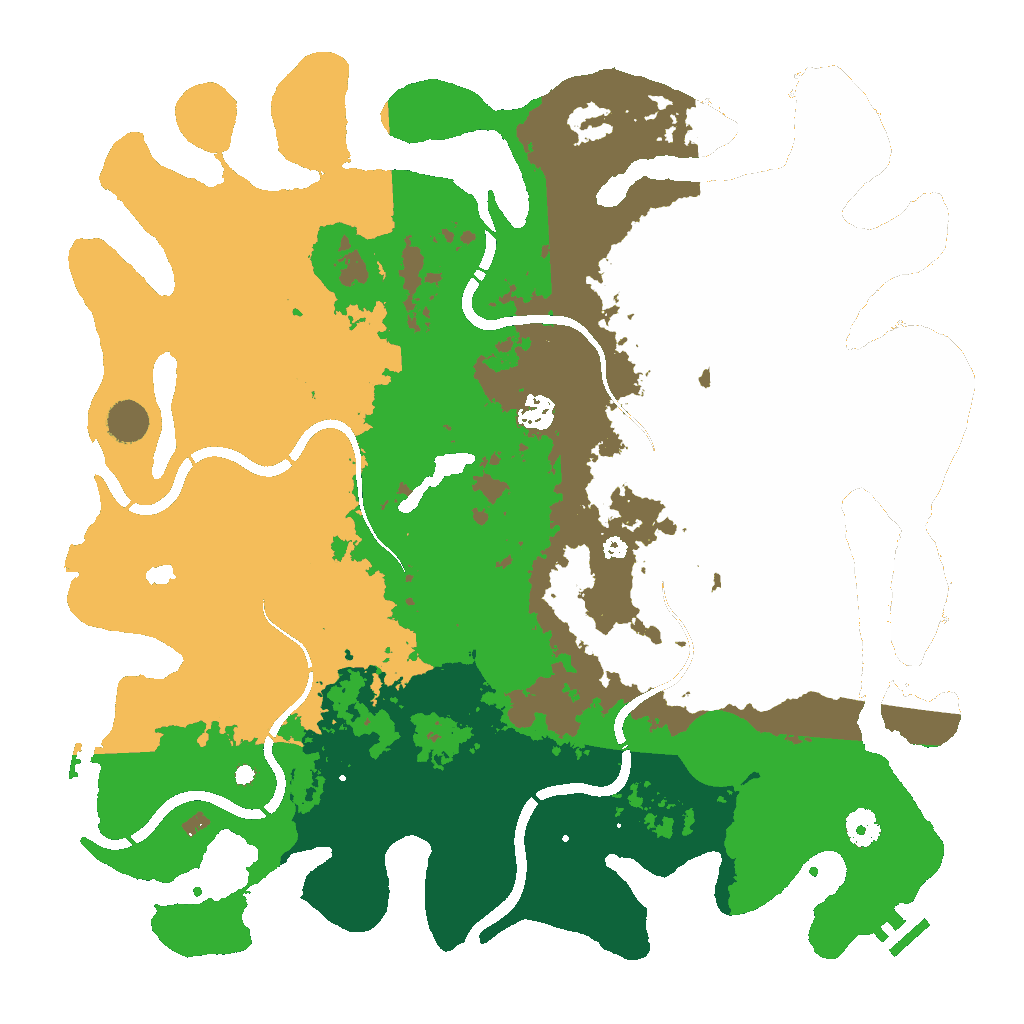 Biome Rust Map: Custom Map