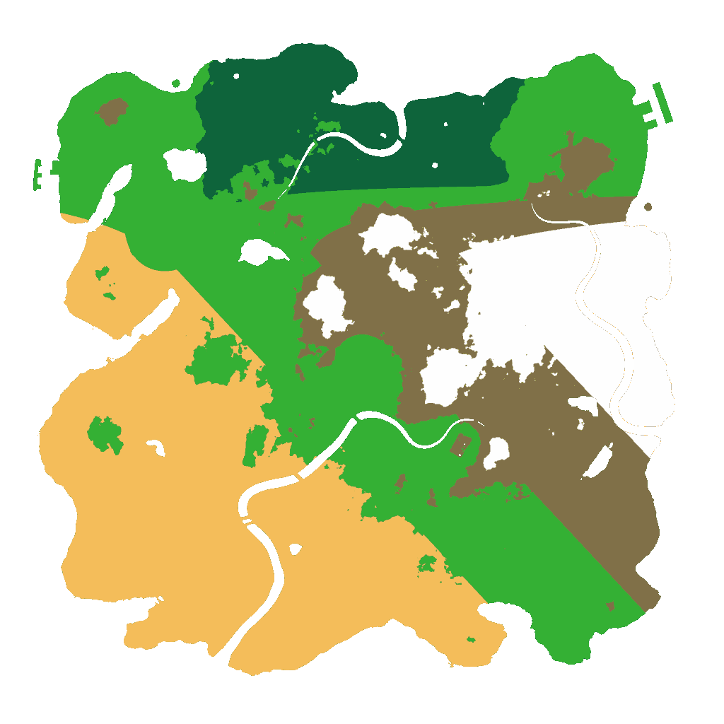 Biome Rust Map: Custom Map