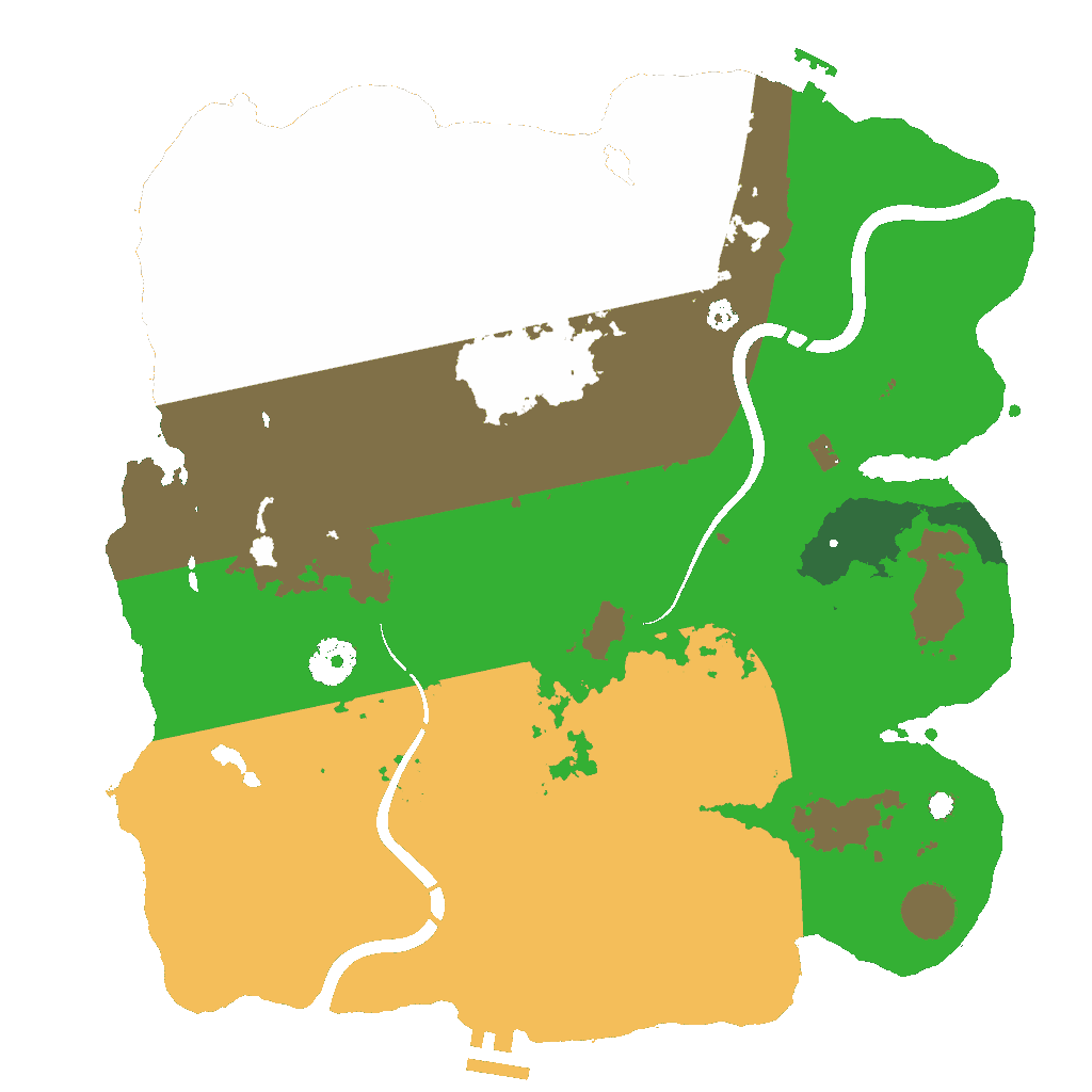 Biome Rust Map: Custom Map