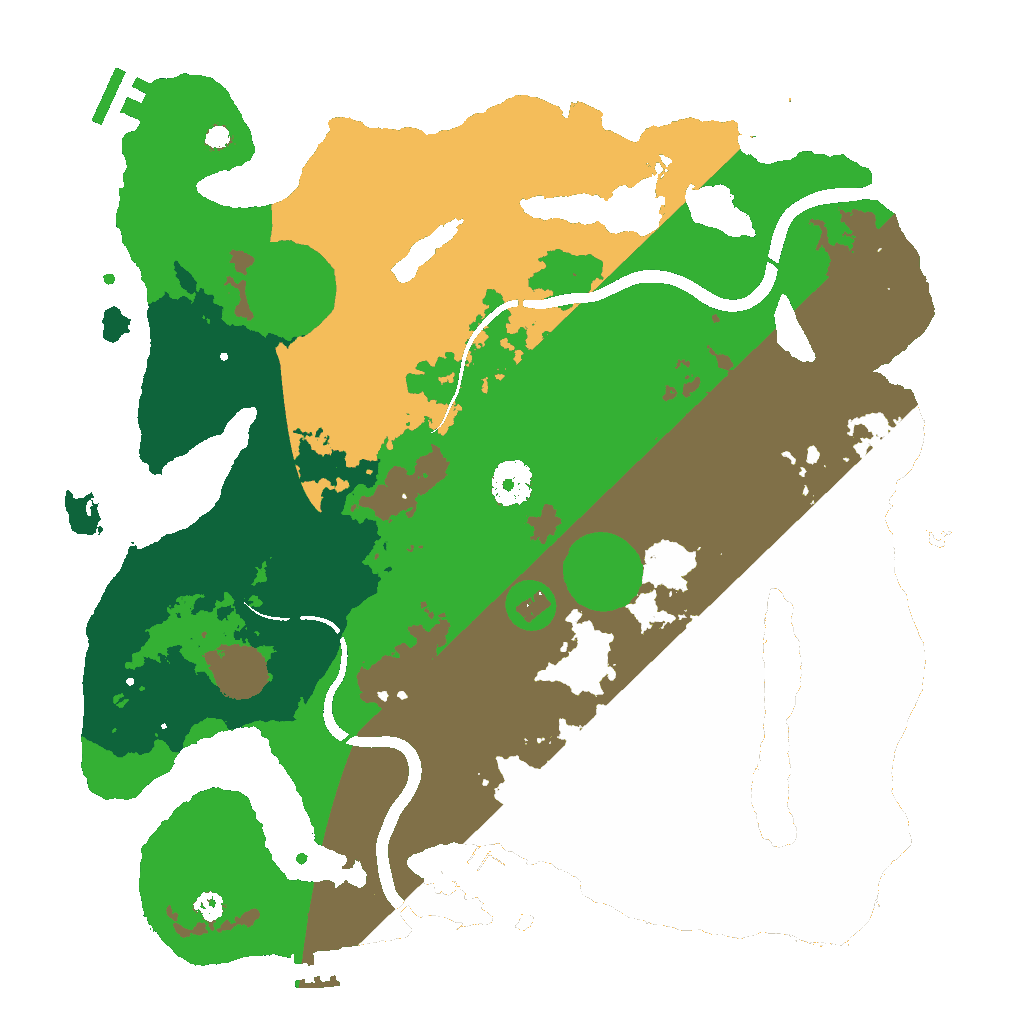 Biome Rust Map: Custom Map