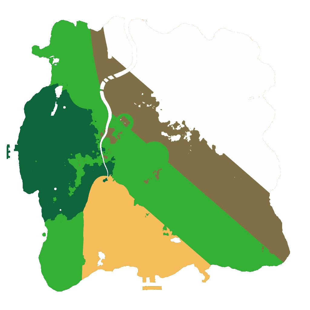 Biome Rust Map: Custom Map
