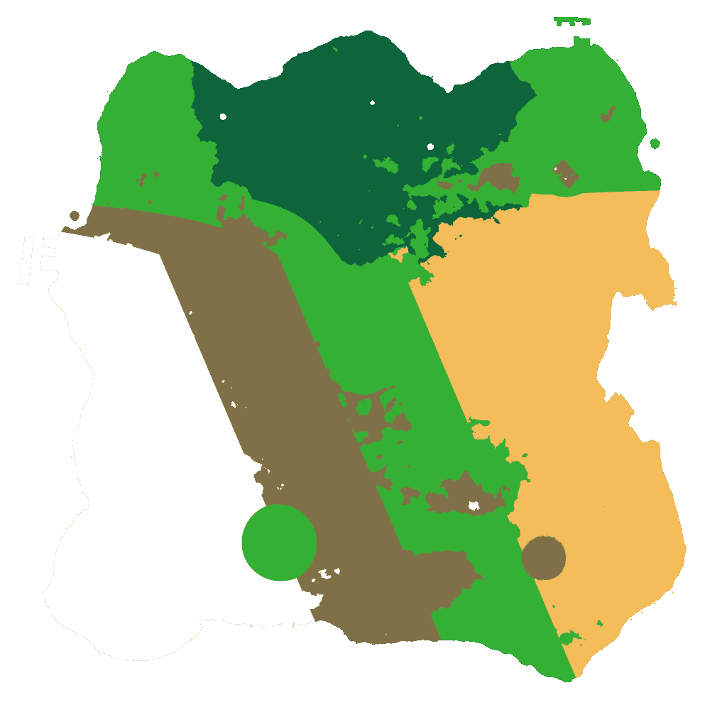 Biome Rust Map: Custom Map