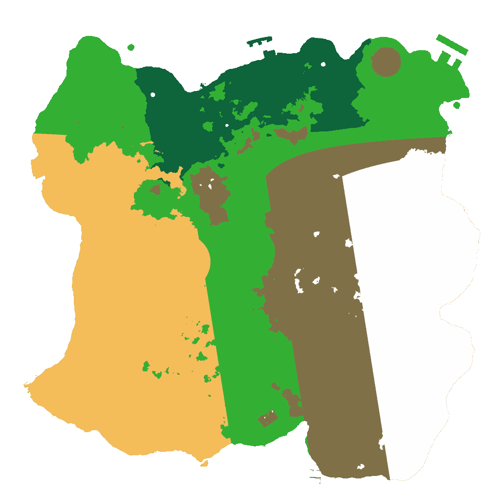 Biome Rust Map: Custom Map