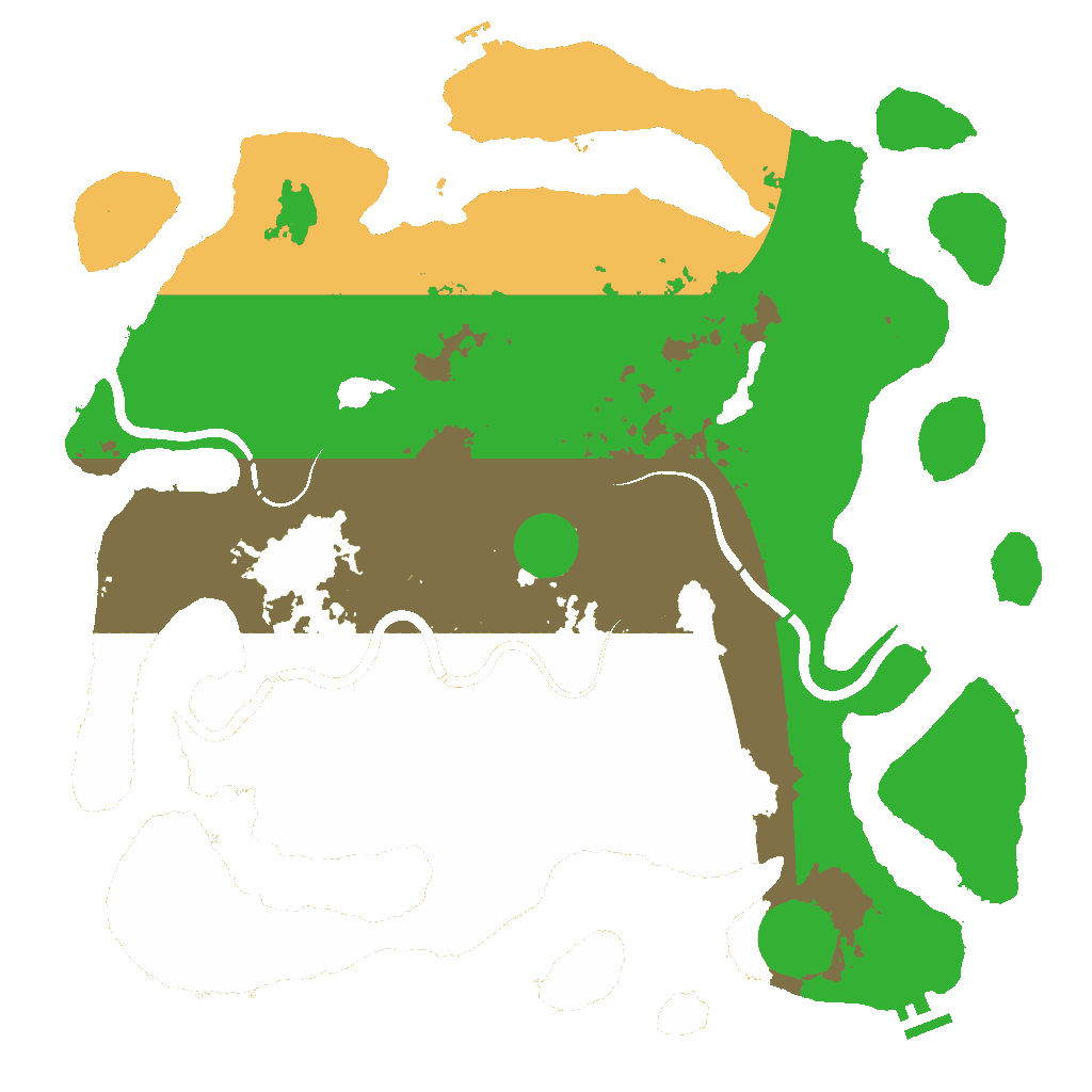 Biome Rust Map: Custom Map