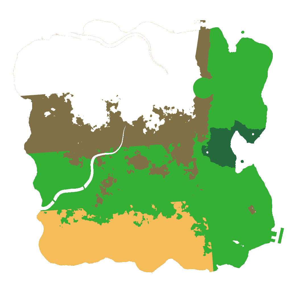 Biome Rust Map: Custom Map