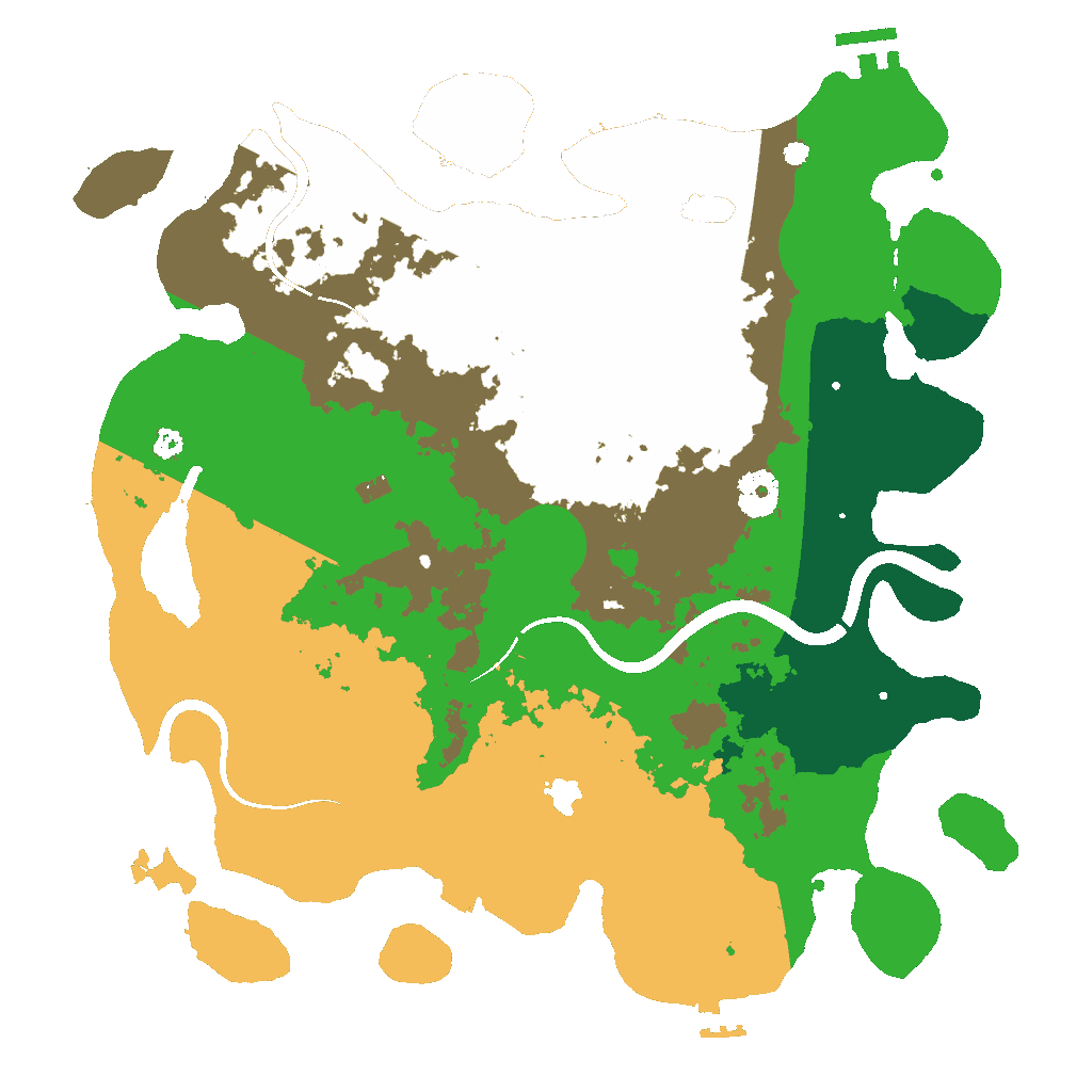 Biome Rust Map: Custom Map