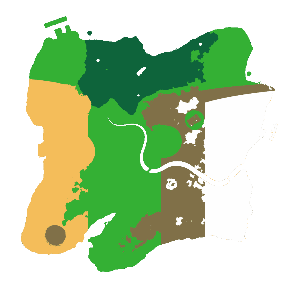 Biome Rust Map: Custom Map