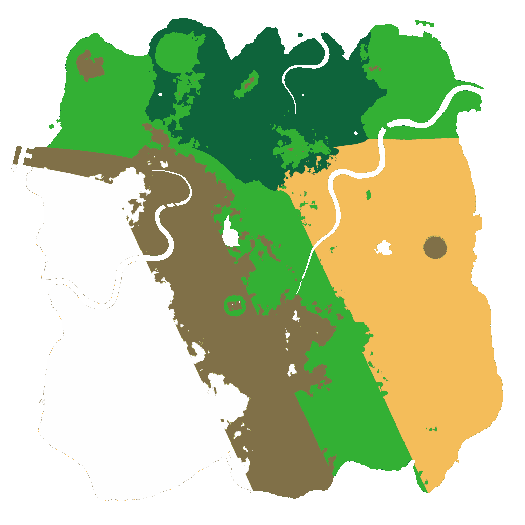 Biome Rust Map: Custom Map