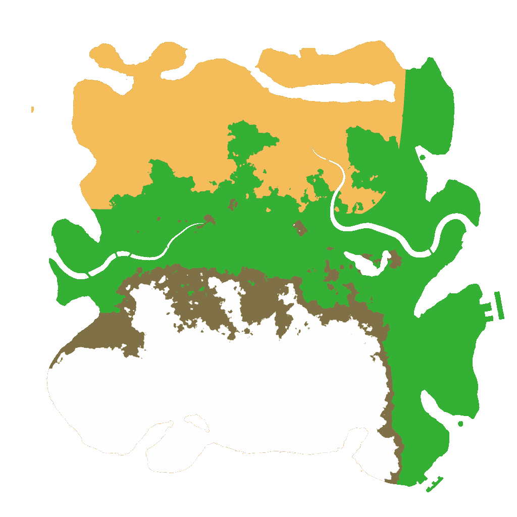 Biome Rust Map: Custom Map