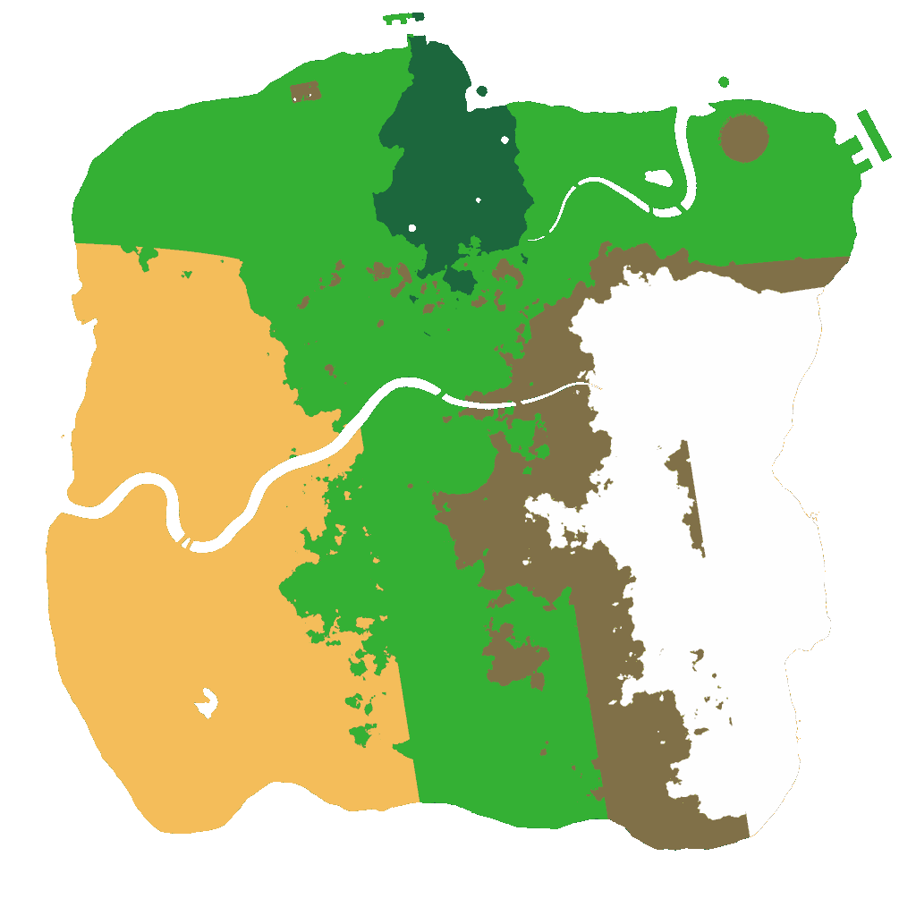 Biome Rust Map: Custom Map