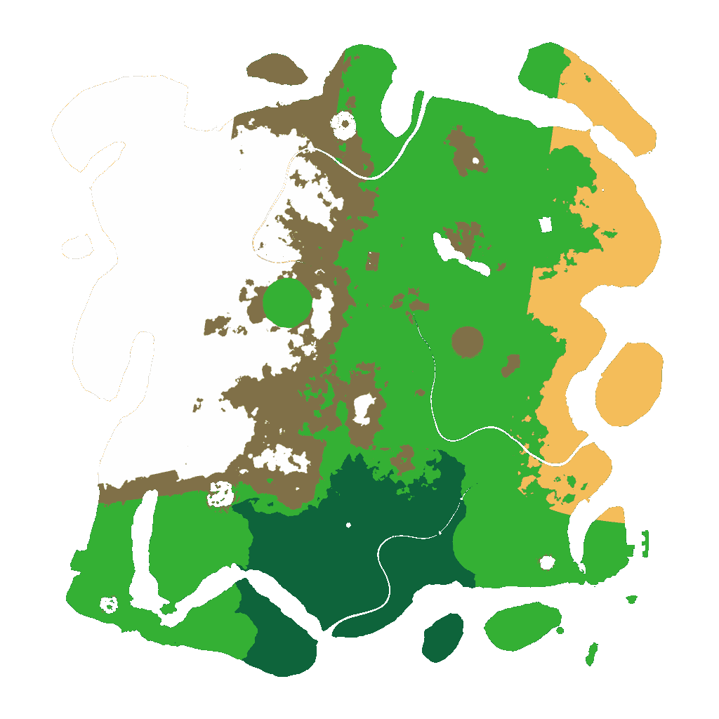 Biome Rust Map: Custom Map
