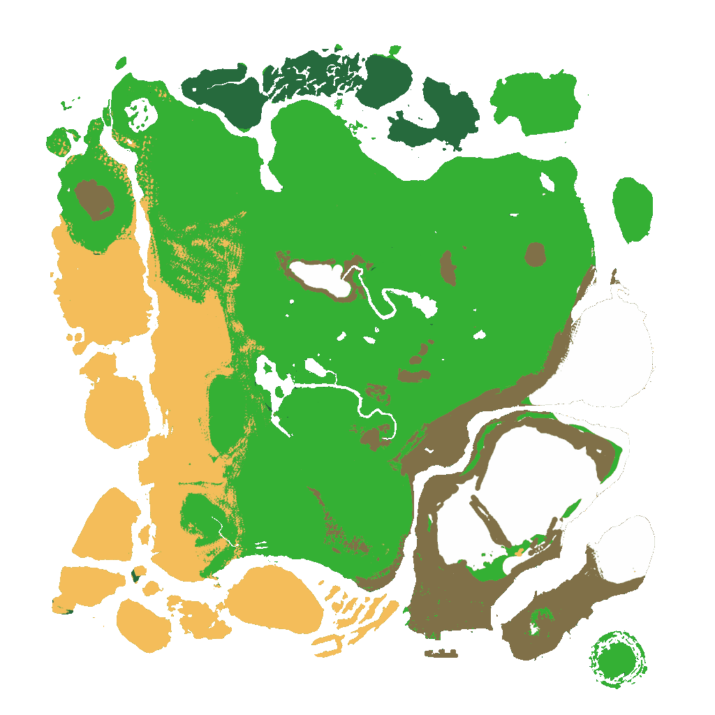 Biome Rust Map: Custom Map