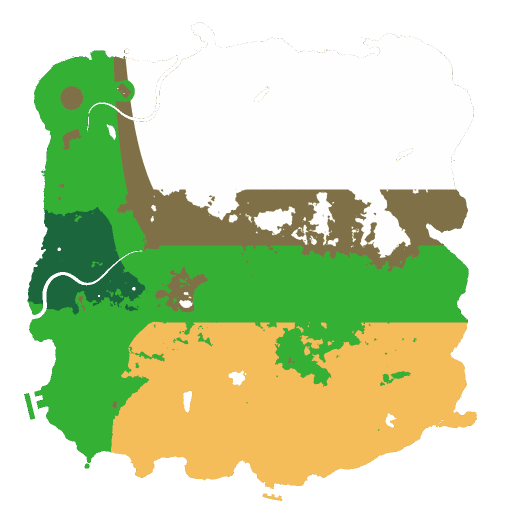 Biome Rust Map: Custom Map