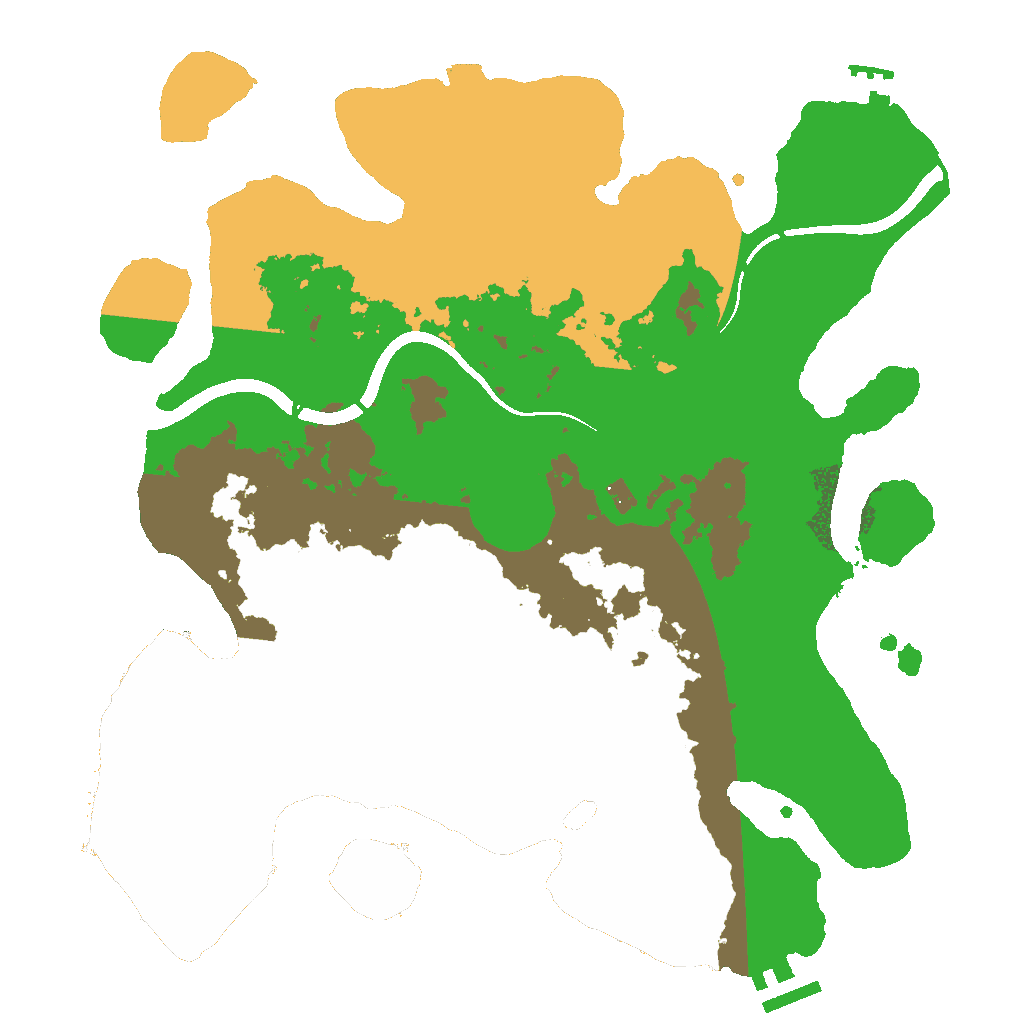 Biome Rust Map: Custom Map