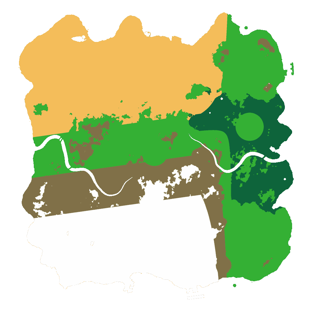 Biome Rust Map: Custom Map