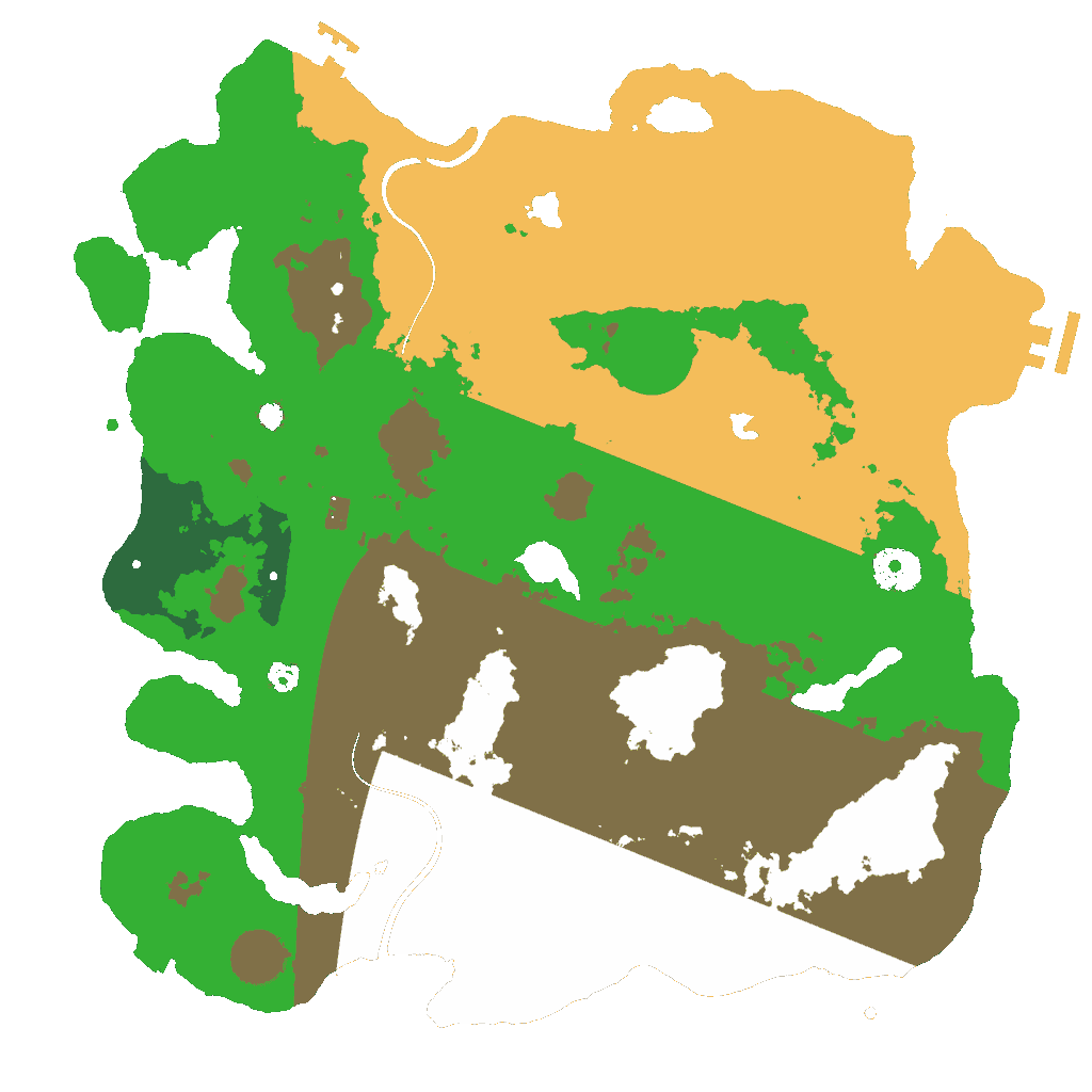 Biome Rust Map: Custom Map