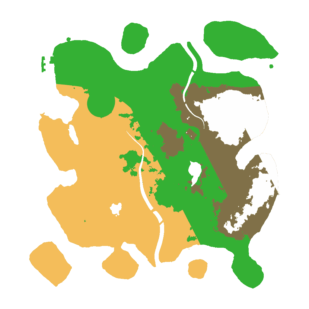 Biome Rust Map: Custom Map