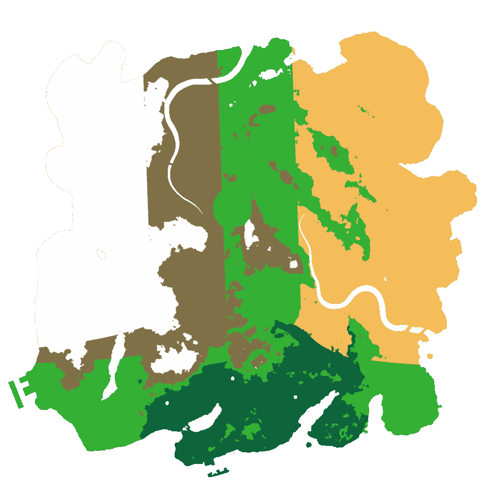 Biome Rust Map: Custom Map