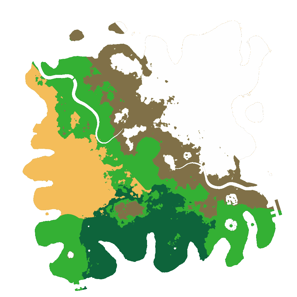 Biome Rust Map: Custom Map