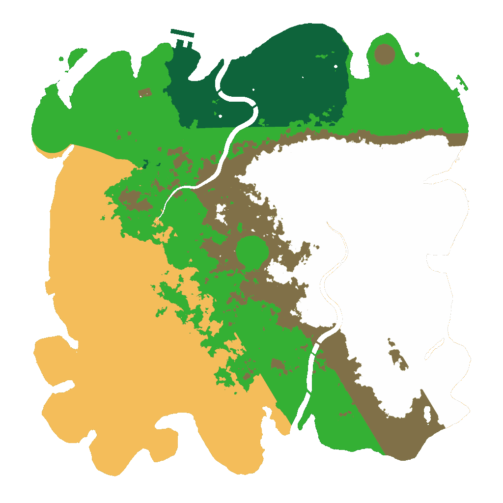 Biome Rust Map: Custom Map