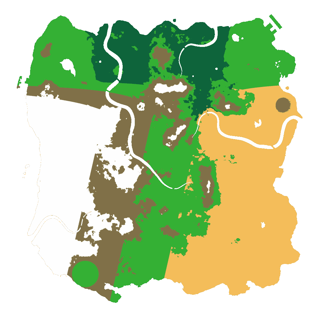 Biome Rust Map: Custom Map