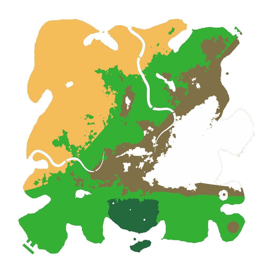 Biome Rust Map: Custom Map