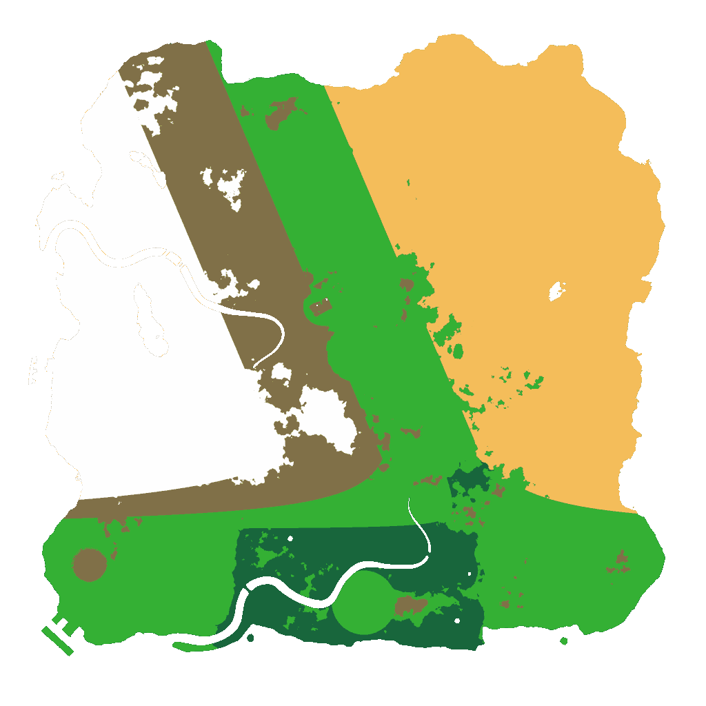 Biome Rust Map: Custom Map