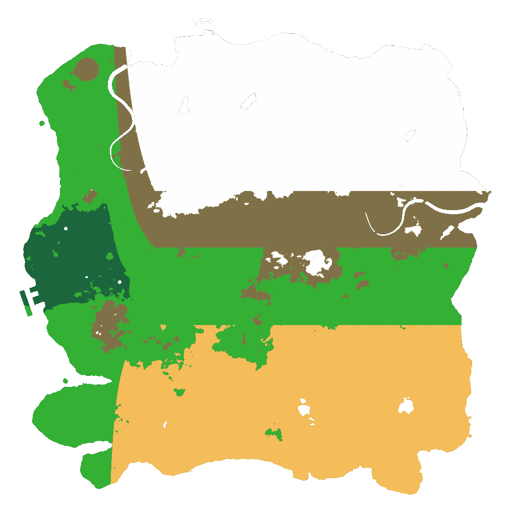Biome Rust Map: Custom Map