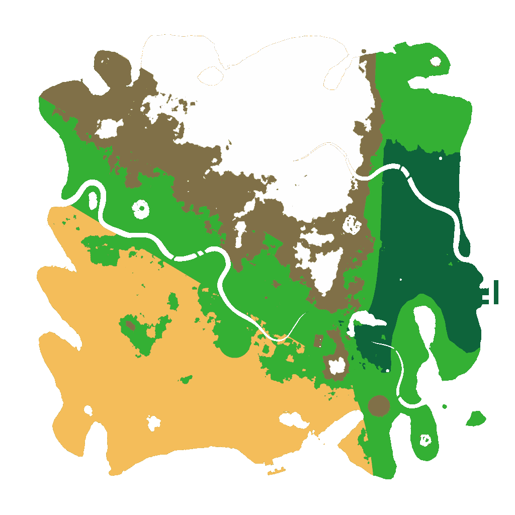 Biome Rust Map: Custom Map