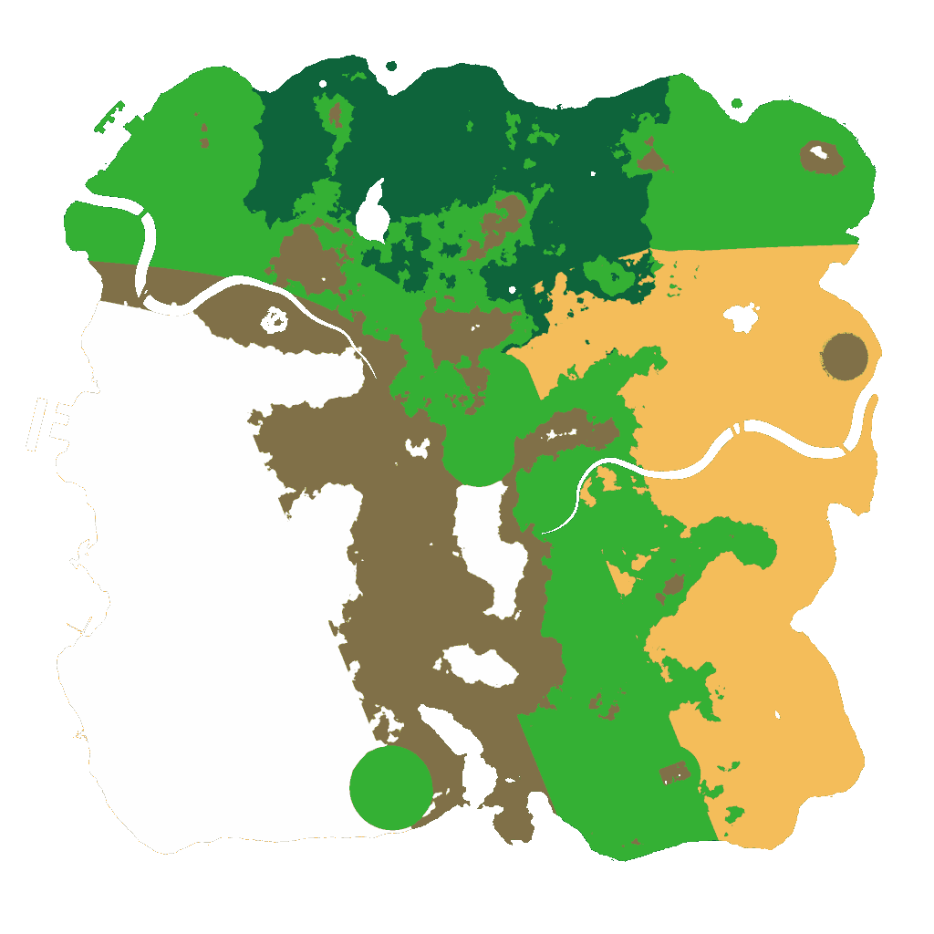 Biome Rust Map: Custom Map